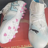 彪馬（PUMA）MG短釘貼合耐穿訓練足球鞋男人造草坪釘鞋FUTURE7 107725 白-黑色-粉-01 43 曬單實(shí)拍圖