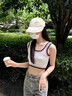 貓人帽子女大帽檐趙露思同款棒球帽女大頭圍太陽鴨舌帽遮陽防曬帽子 米白色 均碼56-60 曬單實(shí)拍圖