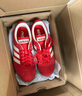 adidas「T頭鞋」VL COURT復古休閑板鞋德訓鞋男女阿迪達斯輕運動(dòng) 淺猩紅/暖香草色/黃色   35.5 曬單實(shí)拍圖