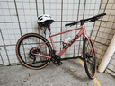 坎普GX300 公路車(chē)平把綜合型越野鋁合金車(chē)架9速油碟禧瑪諾變速自行車(chē) 玫瑰金 9速 455碼 曬單實(shí)拍圖