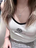 NobleNiche S925純銀十字架項鏈女小眾設計鎖骨鏈輕奢高級飾品ins 銀色 曬單實(shí)拍圖