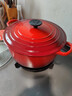 酷彩（Le Creuset）進(jìn)口琺瑯鍋鑄鐵22/24/26cm圓形鍋湯鍋燜蒸燉煮鍋燉鍋煲湯微壓鍋 【4-6口之家】紅色 26cm 曬單實(shí)拍圖