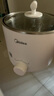 美的（Midea）電煮鍋 宿舍小鍋 小電鍋 學(xué)生寢室一體泡面火鍋多功能 不銹鋼0涂層 電蒸鍋 電熱鍋 XZE1614 配蒸籠 曬單實(shí)拍圖