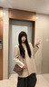 viney牛皮斜挎包包女包洋氣小方包輕奢單肩生日禮物送女友老婆 【啡色】高級感實(shí)用女生小眾品牌小包 曬單實(shí)拍圖