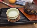 梵途創(chuàng  )意小干泡茶盤(pán)高端實(shí)木蓄排水兩用茶臺輕奢新中式電膠木小茶托盤(pán) 幾何干泡盤(pán)【30*15*14cm】 曬單實(shí)拍圖