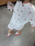 浪莎女童莫代爾睡衣夏季冰絲薄款兒童家居服新款女孩短袖短褲套裝 曬單實(shí)拍圖