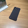 魔巖適用蘋果15promax手機(jī)殼新款無邊框蘋果15pro保護(hù)套iphone15親膚手感蘋果16promax裸機(jī)防摔硬殼 【石墨黑】-輕薄裸感 iPhone 15 Pro Max 曬單實(shí)拍圖