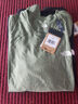 The North Face北面長(cháng)袖T恤男美利奴羊毛T恤戶(hù)外保暖8DRG 綠色/BO9 XL 曬單實(shí)拍圖