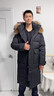 東北哈爾濱漠河極寒羽絨服男女冬季零下40度防寒服鵝絨大毛領(lǐng)外套 黑色 2XL （鵝絨478g) 建議145-170斤 曬單實(shí)拍圖