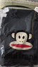 大嘴猴（paul frank）休閑褲男夏季工裝褲男七分褲男士寬松直筒褲男褲子 黑色  2XL  曬單實拍圖