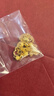 周大福 心形愛心黃金雙層手鏈(工費260)17.5cm約5.1g EOF63禮物 曬單實拍圖