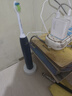 飛利浦（PHILIPS）【肖戰推薦】電動(dòng)牙刷鉆石3系 生日禮物 情侶款送男生女友 微泡水流HX5181/02星云藍 國家補貼 曬單實(shí)拍圖