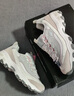 斯凱奇（Skechers）女鞋小白熊女士休閑鞋子厚底增高百搭運動(dòng)軟底老爹鞋女99999863 白色/海軍藍色/WNV1 38 曬單實(shí)拍圖