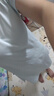 蕉內(nèi)300S女士睡裙莫代爾夏季涼感短袖睡衣防走光花瓣袖帶杯bra家居服 曬單實(shí)拍圖