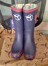 EVERCREATURES英國雨靴防滑雨鞋女成人兒童雨鞋橡膠鞋藍紅撞色時(shí)尚雨靴 女 中筒 藍紅撞色中筒11RNV 38 曬單實(shí)拍圖