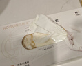 烏斯京（WOLSGIN）一次性手套丁腈 100只/盒M中碼 食品級廚房家務(wù)橡膠丁晴手套白色 曬單實(shí)拍圖