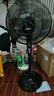 美的（Midea）電風(fēng)扇 家用風(fēng)扇 落地扇 7葉遠距強風(fēng)電扇 立式輕音節能可定時(shí)降溫 黑色機械款 【風(fēng)速309m/min】超級單品 曬單實(shí)拍圖