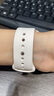 Apple/蘋(píng)果 Watch S11 智能手表GPS款42毫米玫瑰金色鋁金屬表殼淡桃粉色運動(dòng)型表帶S/M MEUN4CH/B 曬單實(shí)拍圖