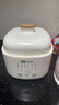 依立電燉鍋1-2人電燉盅隔水燉鍋家用燕窩燉盅紫砂燉湯盅電燉鍋嬰兒輔食小燉鍋煲湯電燉鍋電砂鍋煲湯鍋 DZ1-1 1L 1-2人用 曬單實(shí)拍圖