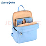 新秀麗（Samsonite）雙肩包電腦包 女士商務(wù)通勤小背包14英寸旅行出行旅游精致OL風(fēng) 藍色瑕疵款特價(jià)清倉【瑕疵款嚴禁干洗/熱風(fēng)機烘干】 曬單實(shí)拍圖