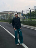 LAZY DAY TREND戶(hù)外三防連帽沖鋒衣夾克男秋季登山防水耐磨寬松工裝外套 曜石黑 L 曬單實(shí)拍圖