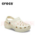 CROCS卡駱馳厚底云朵洞洞鞋|206750 骨白色-2Y2 37/38(240mm) 曬單實(shí)拍圖