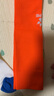 卡爾美（KELME）長(cháng)筒足球襪防滑紗厚底高筒專(zhuān)業(yè)足球比賽訓練精英運動(dòng)襪 橙色 XS 曬單實(shí)拍圖