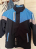 成姿江西南昌小學(xué)生校服 兒童初中生高學(xué)生春夏秋冬套裝 藍色沖鋒衣+內膽+長(cháng)褲【小學(xué)組】 120 cm 【尺碼偏大，按身高下單】 曬單實(shí)拍圖