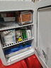 美的（Midea）迷你冰箱小冰箱小型家用戶(hù)外冷藏加熱宿舍出租房單門(mén)辦公室電冰箱省電玻璃面板DC-15D01MA 曬單實(shí)拍圖