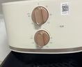 美的（Midea）空氣炸鍋免翻面 易用旋鈕 家用實(shí)用大容量5.3L 多功能全自動(dòng) 蒸烤炸一體 金屬內(nèi)腔  MF-KZE535J5 曬單實(shí)拍圖
