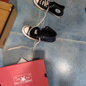 匡威（Converse）官方1970S男女高幫牛皮革休閑板鞋經(jīng)典黑黑色A13863C A13863C 43 曬單實(shí)拍圖