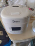 美的（Midea）電飯煲電飯鍋迷你小型1-2-3人家用電飯鍋智能保溫預(yù)約多功能煲湯煮粥1.8L精致容量 迷你奶油煲  1.8L 曬單實拍圖