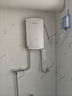 志高（CHIGO）即熱式電熱水器6500W電熱水器小廚寶家用集成洗澡免儲(chǔ)水多功率可調(diào)防漏電 銀色 KBR-B65 曬單實(shí)拍圖