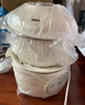 美的（Midea）電燉鍋1-2人電燉盅隔水燉鍋家用燕窩燉盅陶瓷燉湯盅電燉鍋嬰兒輔食小燉鍋煲湯電燉鍋電砂鍋煲湯鍋 1L 【1L=3碗】帶蒸籠DZE1088 曬單實(shí)拍圖