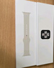 Apple/蘋(píng)果 Watch SE 智能手表GPS+蜂窩款40毫米星光色鋁金屬表殼星光色運動(dòng)型表帶S/M MXHR3CH/B 曬單實(shí)拍圖