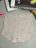 貓人（MiiOW）女士?jì)妊澟兠尢烊徊拭薷哐崭?0A抑菌加長(cháng)襠高彈貼合平角短褲 麥膚色+暮山紫+薔薇粉+棕咖色 4條 L 100-120斤 曬單實(shí)拍圖