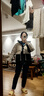 波司登超酷工裝面包服5A抗菌90絨連帽羽絨服外套T40143860DY 曬單實(shí)拍圖