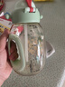 貝親噸噸桶兒童水杯2歲+直飲吸管杯ppsu750ml幼兒園學(xué)生水壺 綠色 曬單實(shí)拍圖
