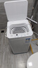 美的（Midea）迷你洗衣機(jī) MB30V21EPLUS 3KG嬰兒小型兒童內(nèi)衣洗衣機(jī) 全自動(dòng)波輪 省電 健康除螨宿舍 以舊換新 曬單實(shí)拍圖
