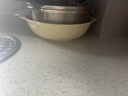 奧美優(yōu)奶油風(fēng)酸菜魚大盆碗家用湯碗雙耳陶瓷湯盆新款12英寸大號(hào)奶白色 曬單實(shí)拍圖