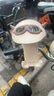 HAWEIWIND電動(dòng)車(chē)頭盔手機架電瓶車(chē)外賣(mài)遮陽(yáng)導航支架防震防雨自行車(chē)騎行支架 奶系咖+咖頭盔【車(chē)把款】 曬單實(shí)拍圖