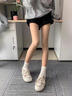 莫代爾光腿神器女秋冬裸感超自然雙層絲襪春秋冬季加絨加厚打底襪連褲襪 自然膚-連腳【雙層可拆卸】 均碼 150克無絨【推薦15-25℃】 曬單實拍圖