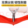 洛滑 洗碗手套防水橡膠手套酒店飯店加厚牛筋乳膠耐磨耐用加長款4雙 曬單實拍圖