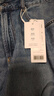 森馬（Semir）森柔牛仔|牛仔褲女港風舒適闊腿褲顯瘦秋季女生長褲103524124001A 曬單實拍圖
