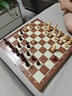 勝旅國際象棋大號實(shí)木帶磁性可折疊棋盤(pán)34*34厘米兒童比賽專(zhuān)用 曬單實(shí)拍圖
