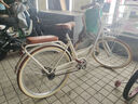 飛鴿（FLYING PIGEON）自行車成人通勤車自行車學(xué)生單車成人自行車通勤自行車女士自行車 標(biāo)配奶油米|單速|(zhì)輻條輪+禮包 24寸適合150-170cm 曬單實拍圖