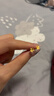周六福（ZLF）  黃金耳飾女小金花四葉草耳釘足金999首飾 計價(jià) 0.73g 曬單實(shí)拍圖