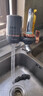 美的（Midea）凈水器水龍頭過濾器家用自來水濾水器直飲前置過濾器廚房衛(wèi)生間通用除水垢除余氯雙出水可清洗濾芯 一機三芯【兩年免換濾芯】 曬單實拍圖