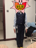 羅蒙兒童西裝男童禮服花童馬甲套裝主持人婚禮鋼琴畢業(yè)表演 藏青 140 曬單實拍圖