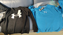 安德瑪（Under Armour）安德瑪童裝秋季新款男女童圓領(lǐng)運動(dòng)長(cháng)袖衛衣兒童套頭舒適休閑上衣 黑色 170 曬單實(shí)拍圖